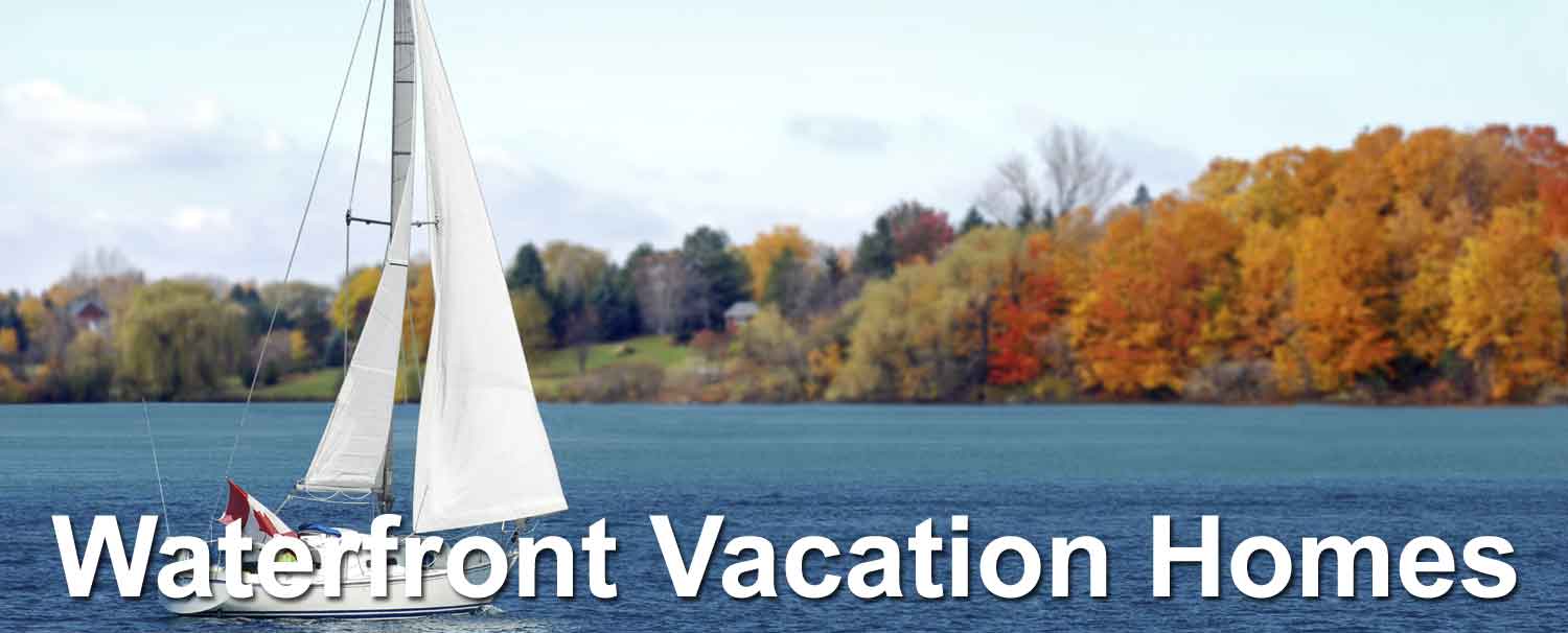 Enjoying the Waterfront Vacation Home sailing out front